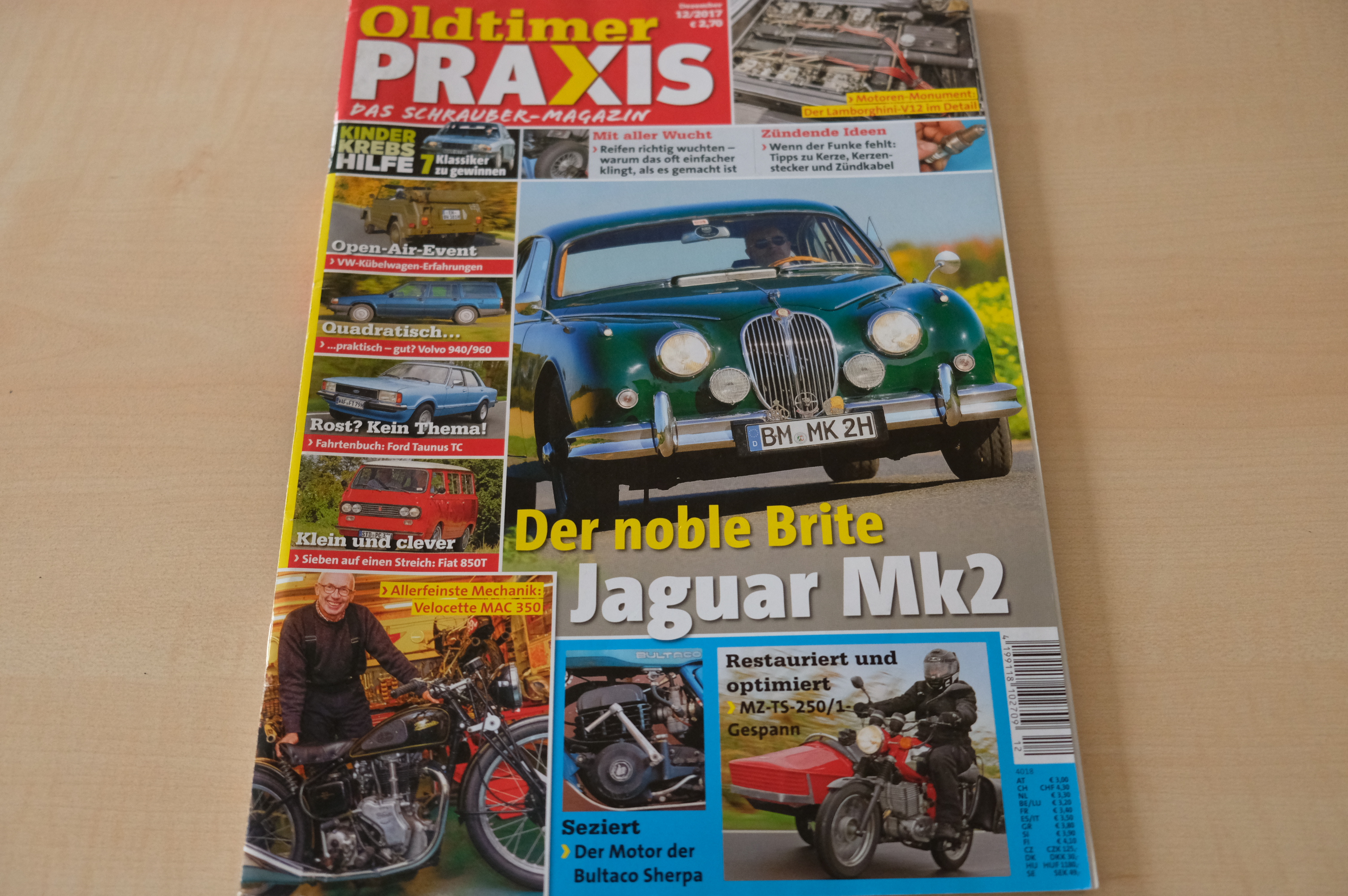Deckblatt Oldtimer Praxis (12/2017)